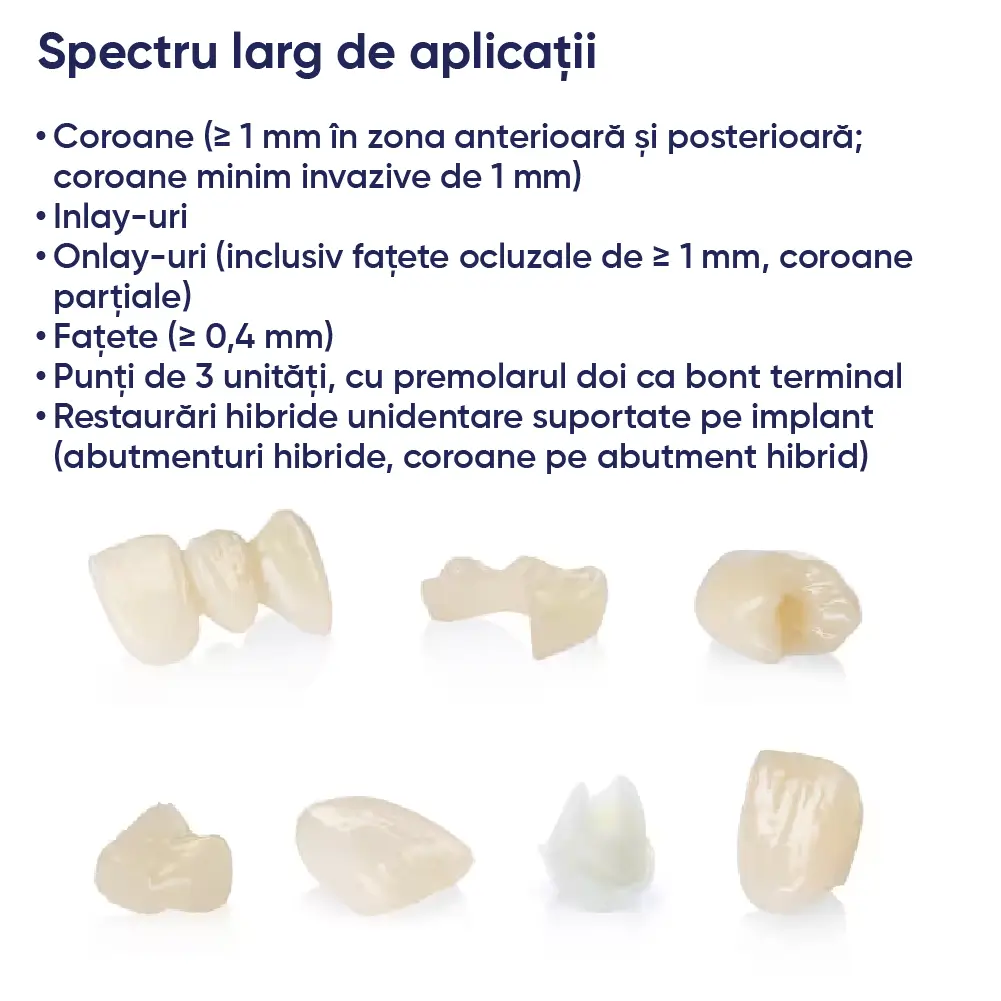 lucrari realizate cu ceramica IPS e.max CAD cerec si informatii