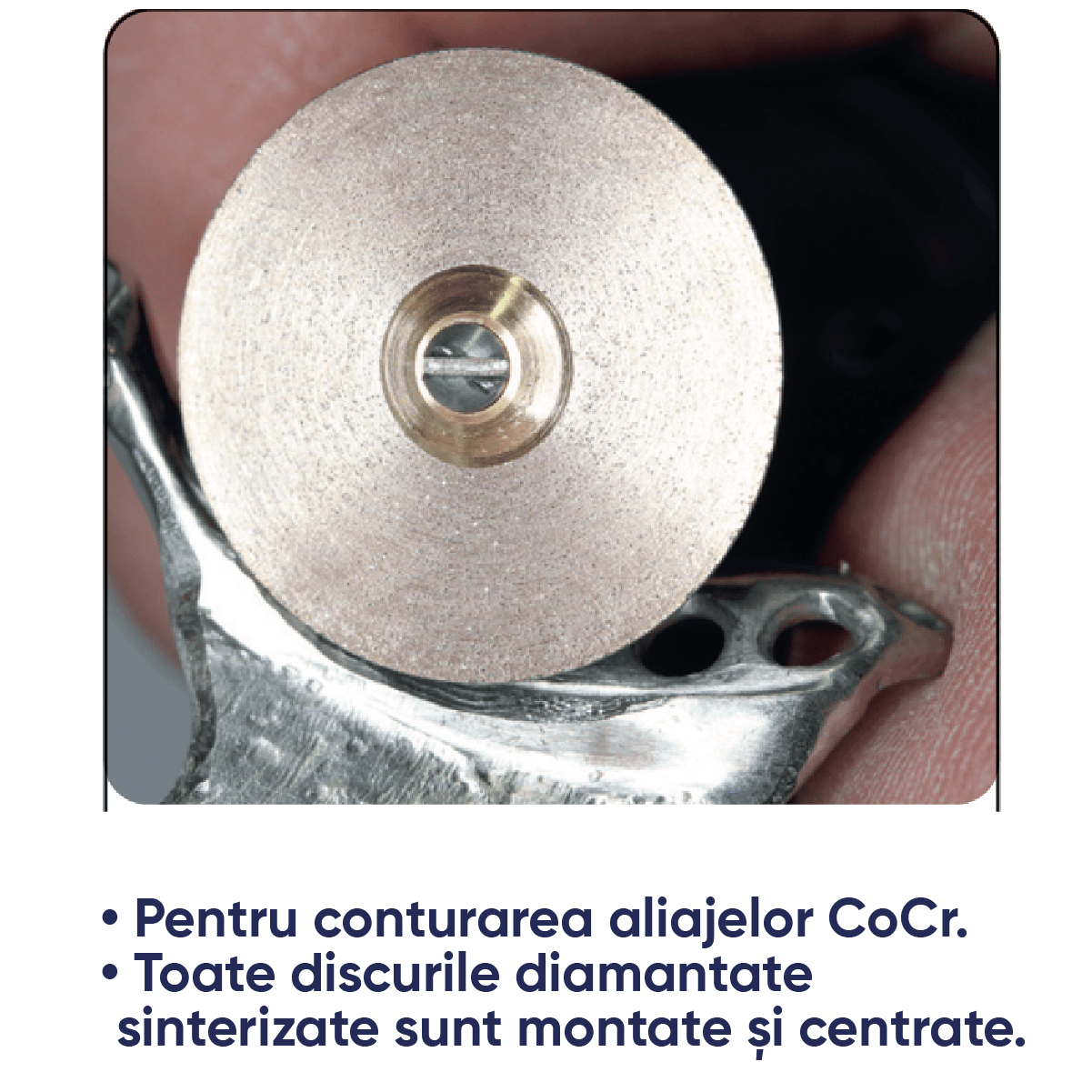 disc sinterdiamantat SIDIA macro in utilizare si specificatii