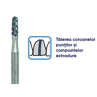 freze de taiat coroane, puncti si compozite. Freze dentare