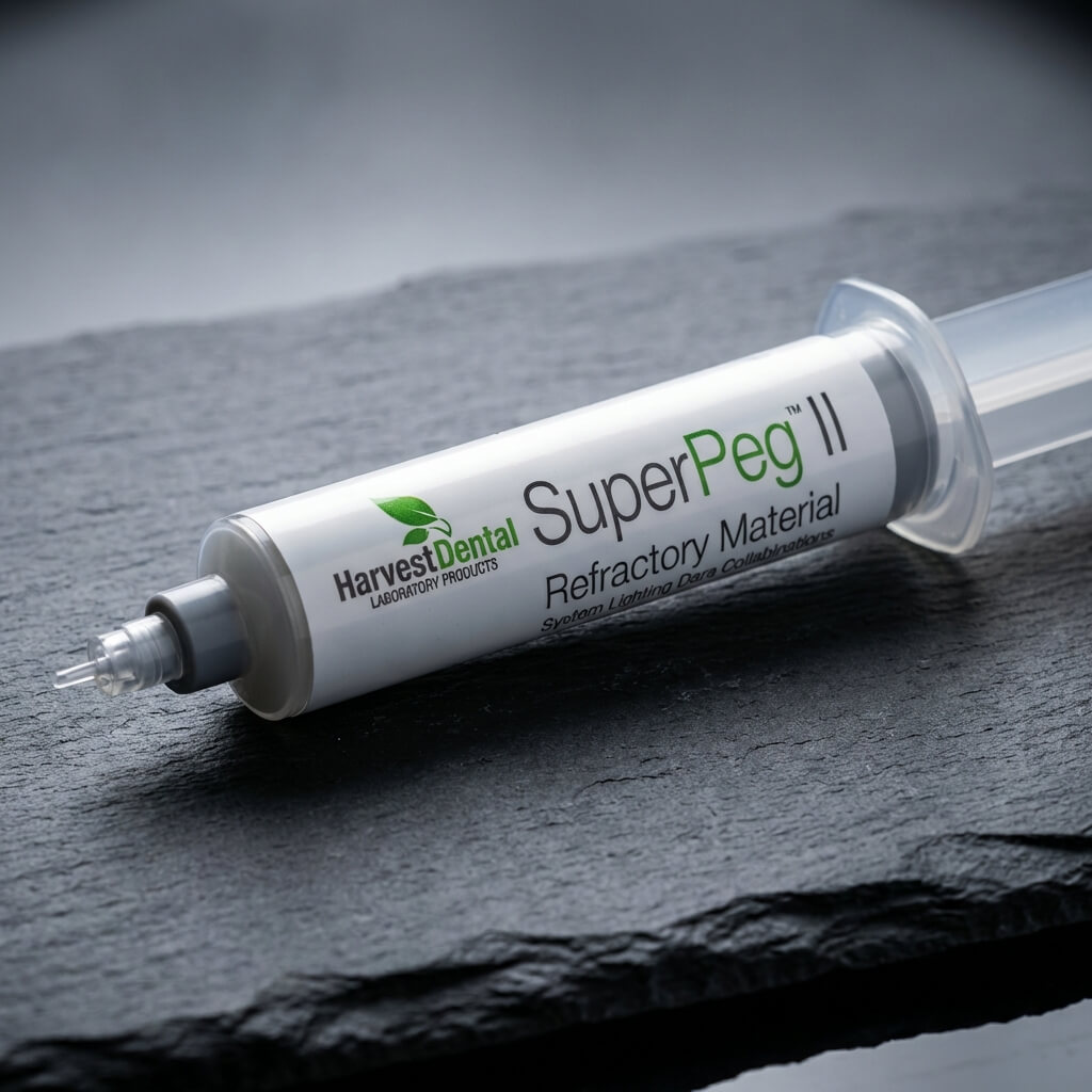 seringa de material refractant superPeg II