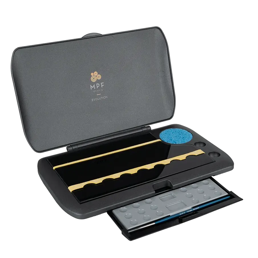 paleta de mixare pentru tehnica dentara deschisa