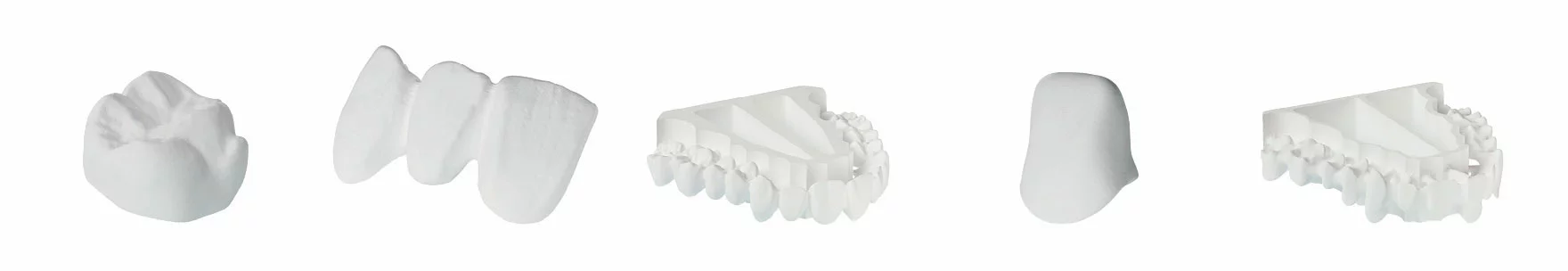 Exemple de lucrari folosind un disc de zirconiu 
