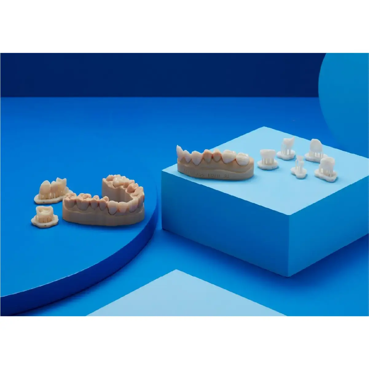 prezentare a catorva lucrari printate cu rasina formlabs temporary cb