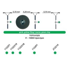 Disc diamantat pt ceramica Toto-Flex DFS