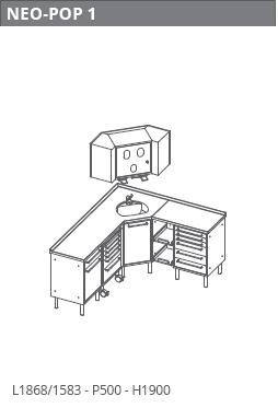 MOBILIER CABINET NEO-POP 1