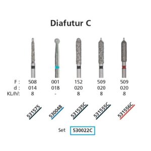 set de freze diamantate diafutur