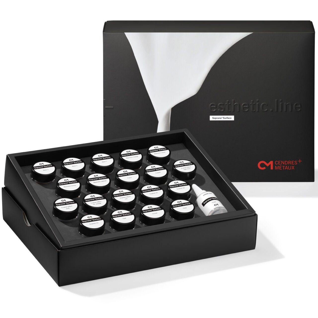 Pasta Ceramica Soprano Surface Kit - Cendres Metaux - DoriotDent