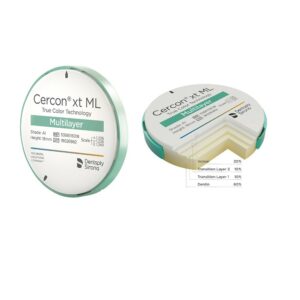 disc zirconiu multistrat cercon xtmlpentru laborator dentar