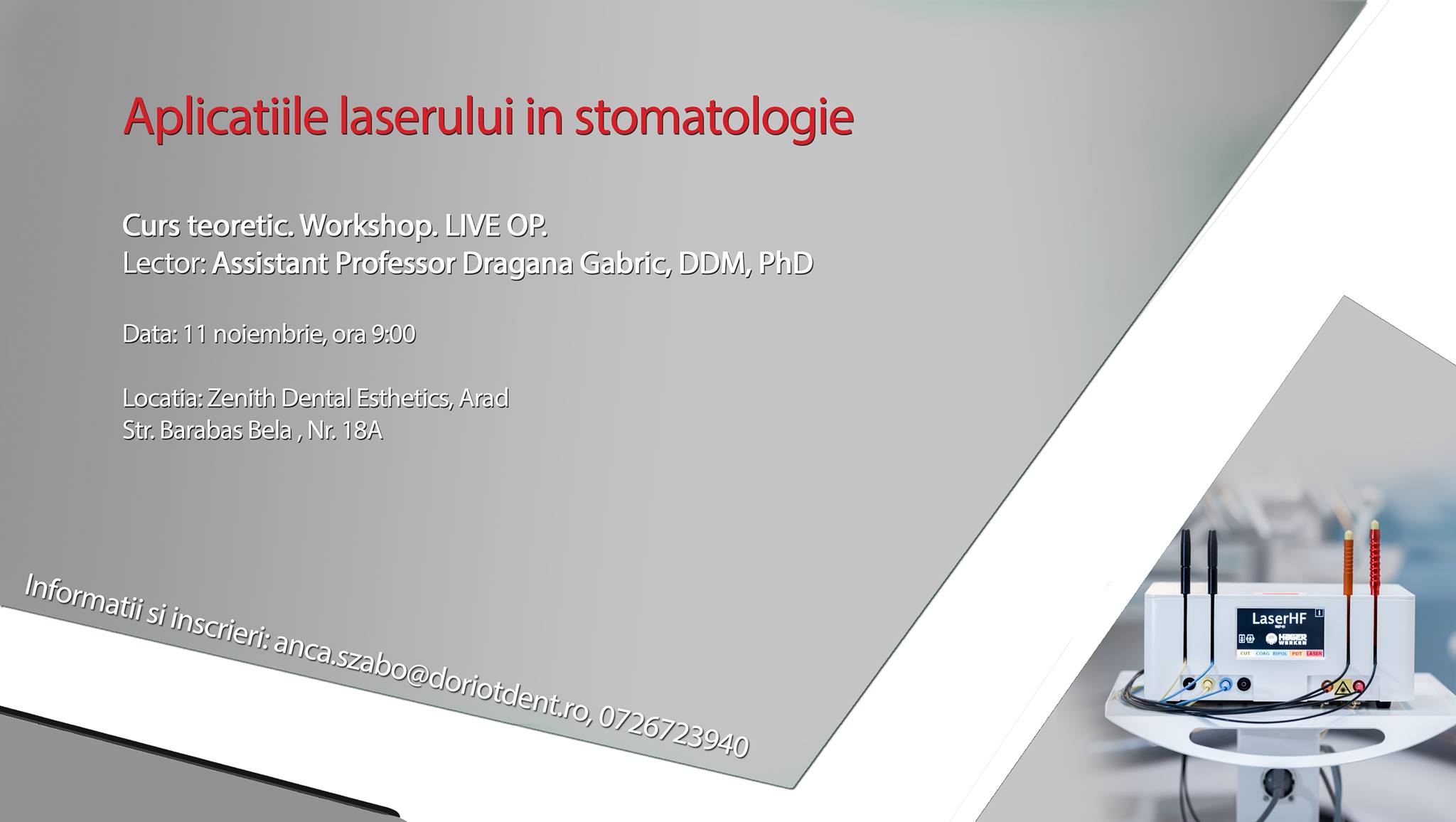 Aplicatiile Laserului in Stomatologie | Aplicatiile laserului in stomatologie