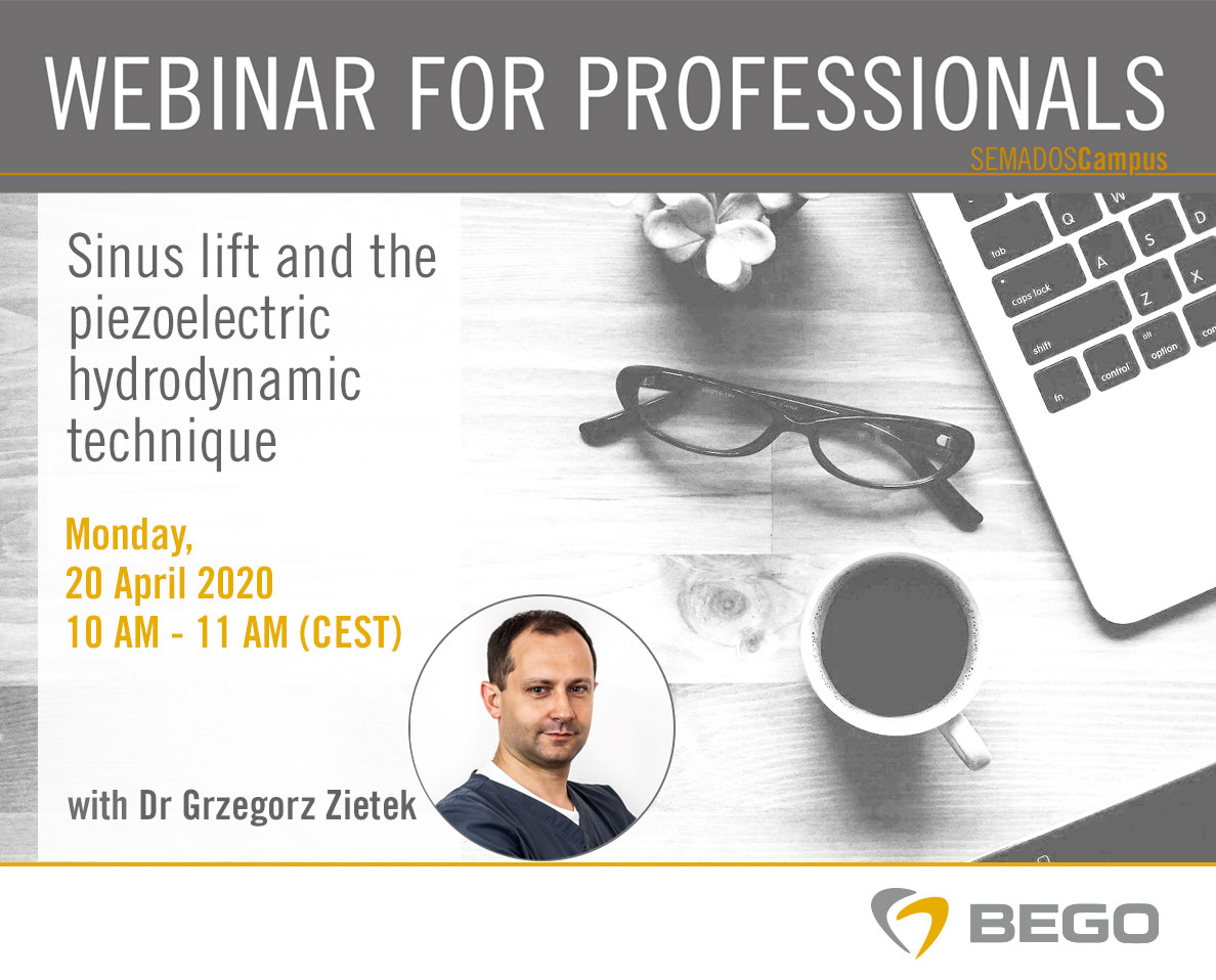 Facebook 1 | Webinar - Sinus lift and the piezoelectric hydrodynamic technique