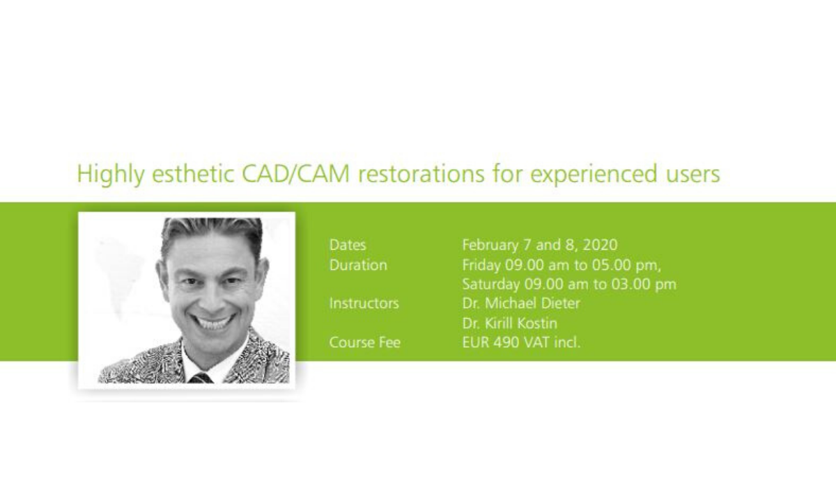 Untitled design 12 1 | ICDE Viena: Highly esthetic CAD/CAM restorations for experienced users