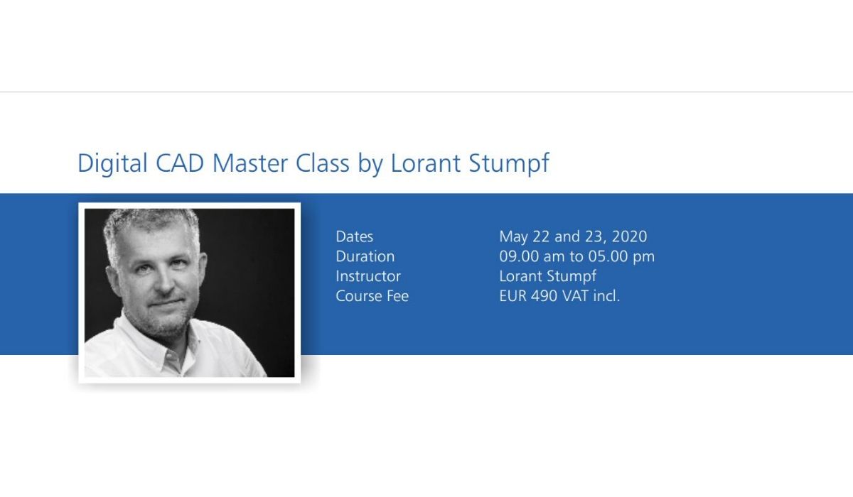 Untitled design 3 | ICDE Viena: Digital CAD Master Class by Lorant Stumpf