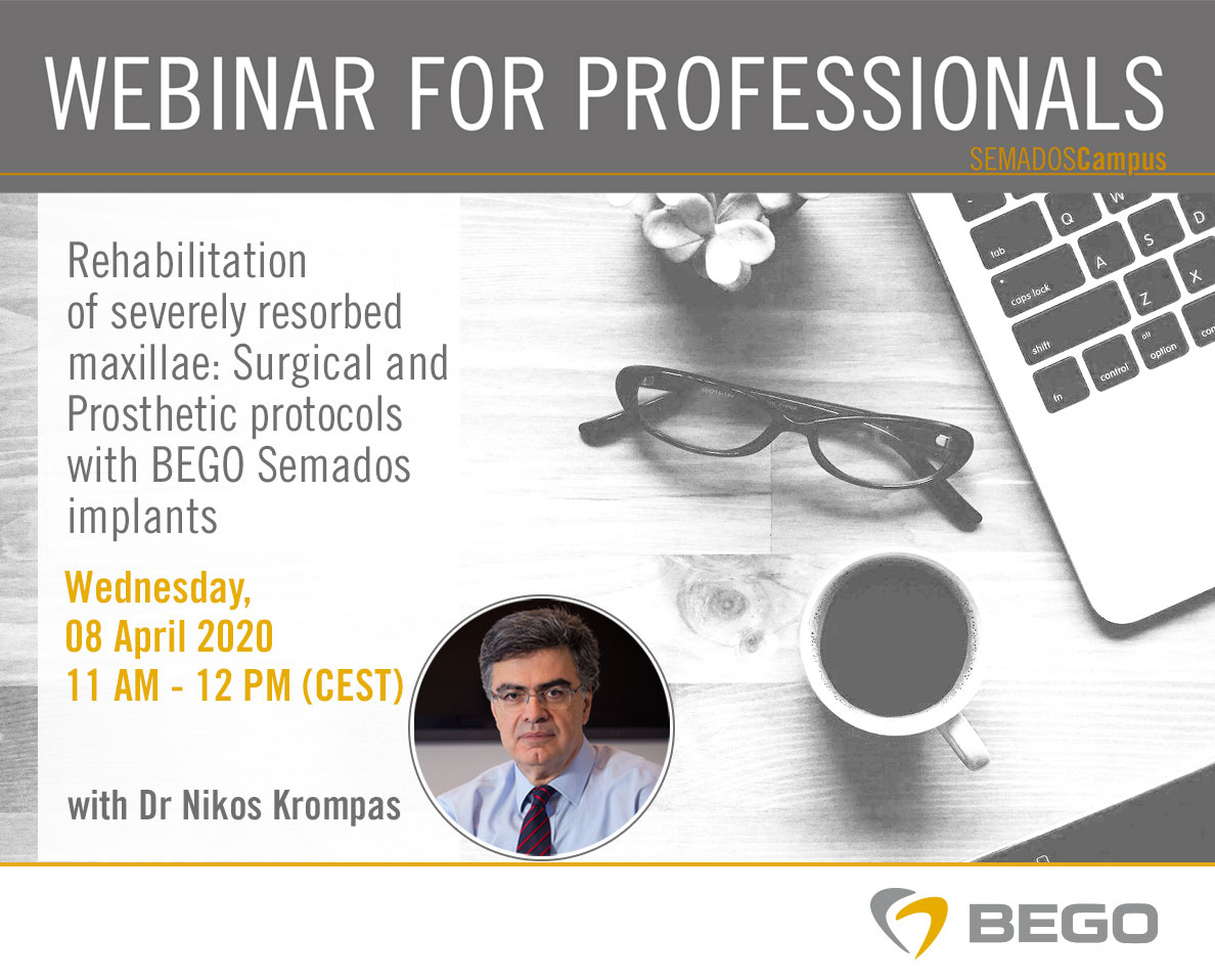 facebook | Webinar - Rehabilitation of severely resorbed maxillae
