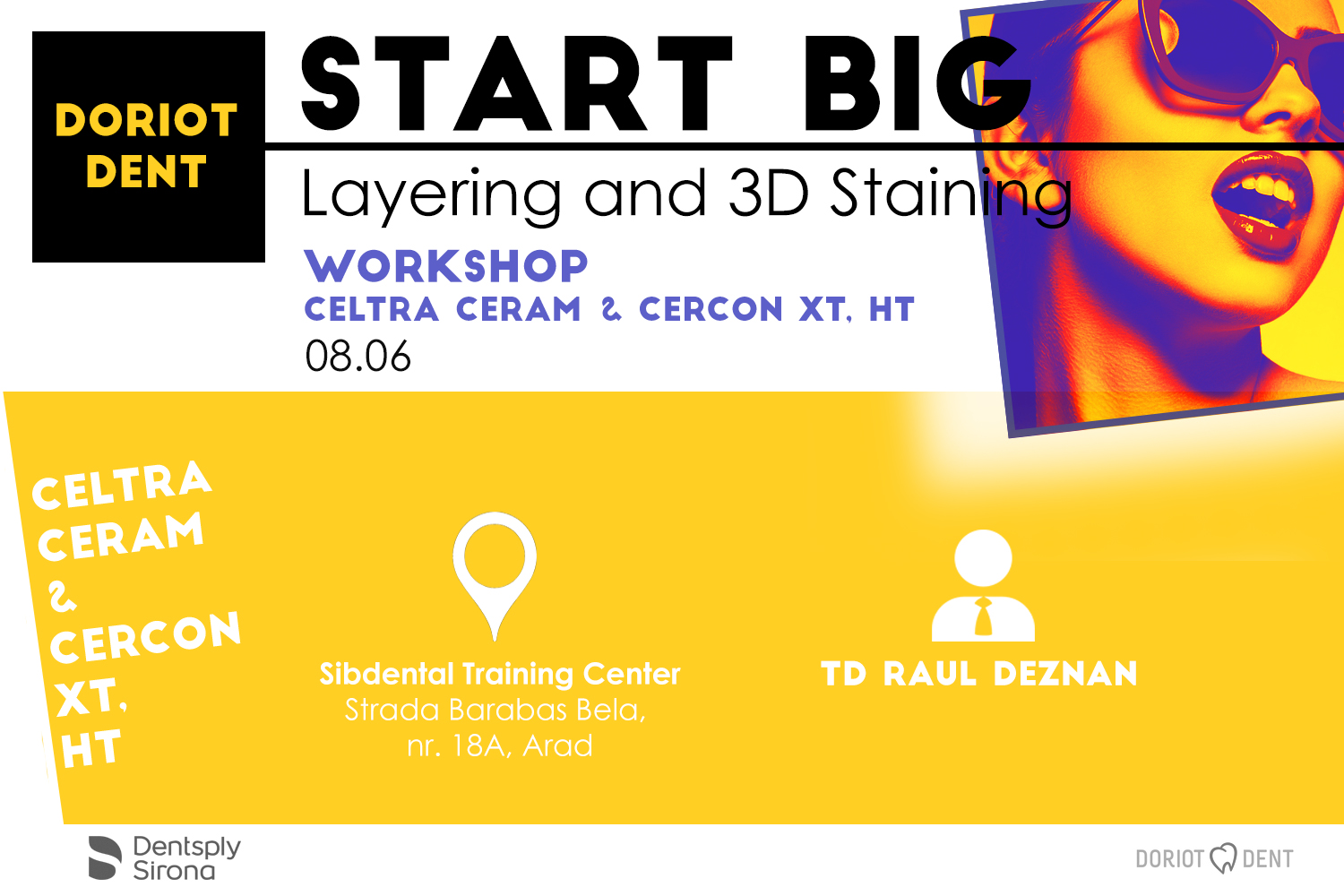 raul curs 2 | Celtra Ceram & Cercon XT, HT - Layering and 3D Staining