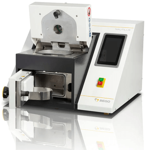Nautilus T Cuptor de turnat la vacuum Bego deschis pentru prezentare