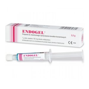 crema endogel pentru pregatirea chimica a canalului radicular