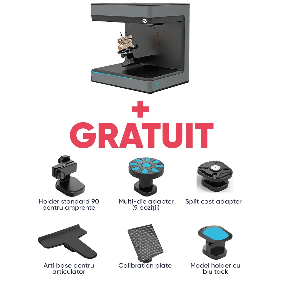 scanner de laborator CADstar CS Neo cu accesorii gratuite