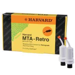 ciment endodontic harvard MTA retro