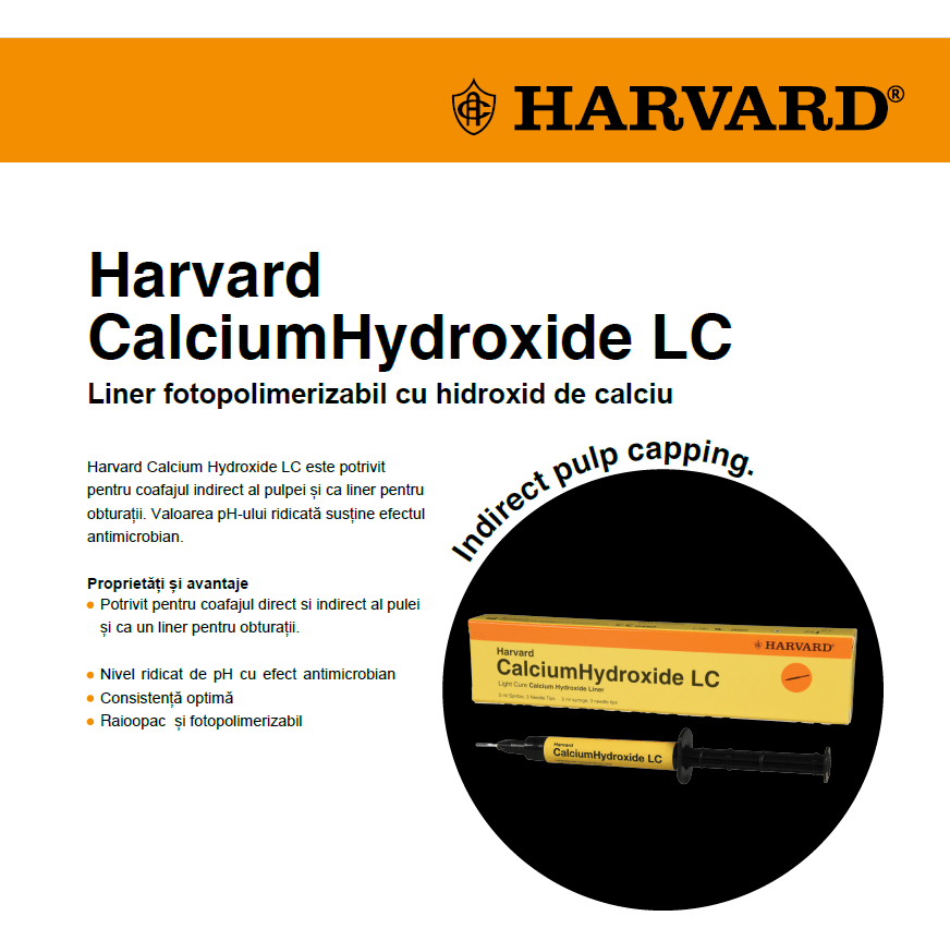 ciment endodontic Harvard - informatii langa produs