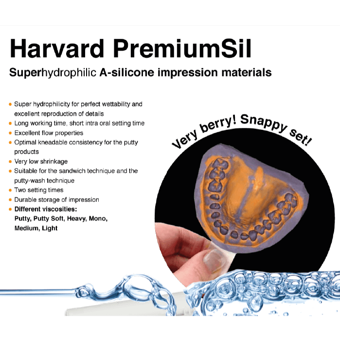 Material de amprenta Harvard premiumSil specificatii