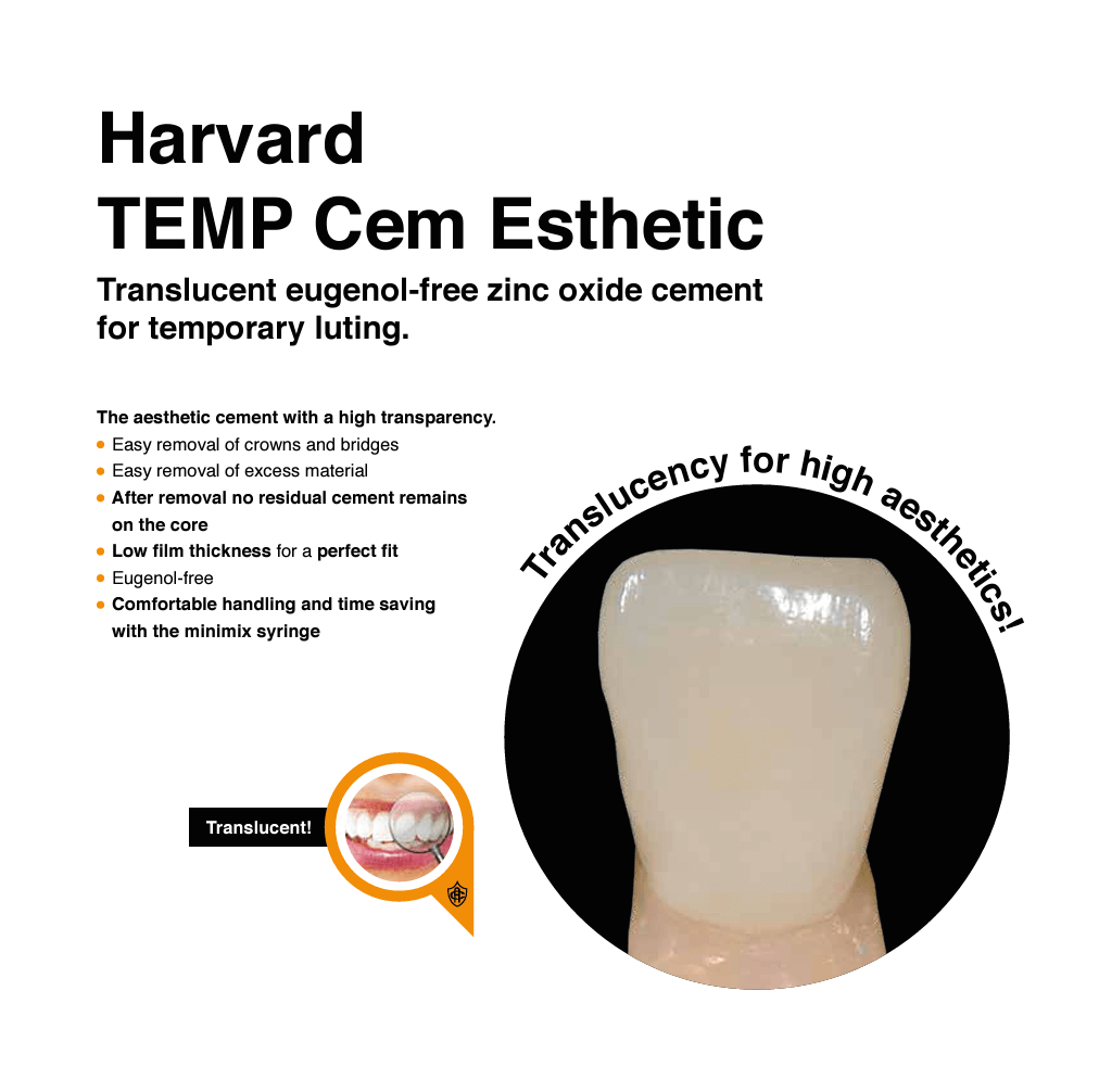 ciment provizoriu estetic harvard