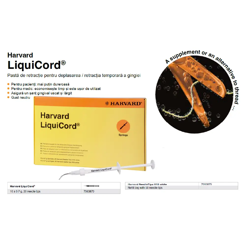 informatii despre produsul harvard liquicord