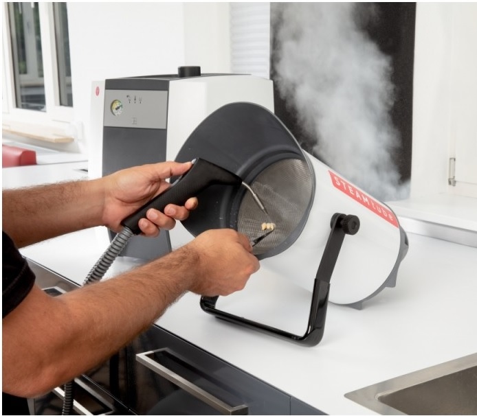 Curatare cu abur steam tube renfert