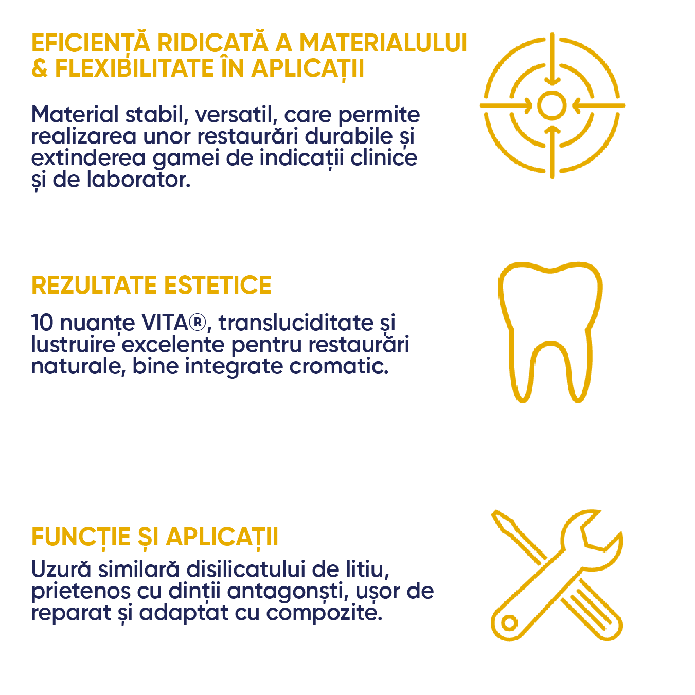 informatii tehnice rasina Bego triniQ