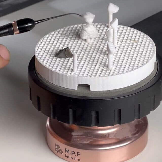 aplicare pasta refractara peg fix mpf brush