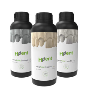 flacoane cu rasina pentru printarea 3D in laboratorul de tehnica dentara