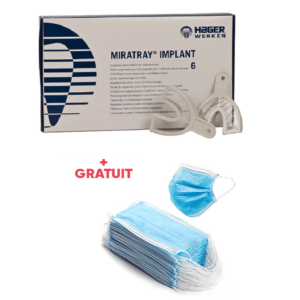 Miratray implant set si masca de protectie