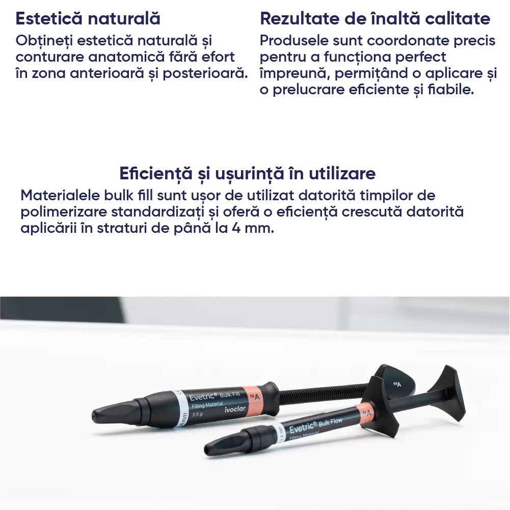 Informatii generale despre gama evetric si prezentarea produsului in doua vascozitati