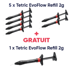 pachet 5+1 tetric evoceram refill ivoclar