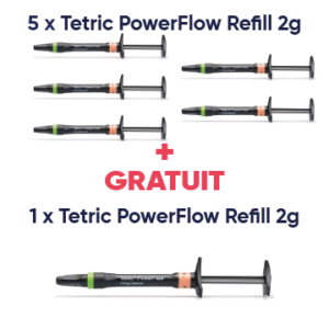 pachet 5+1 tetric poweflow refill ivoclar