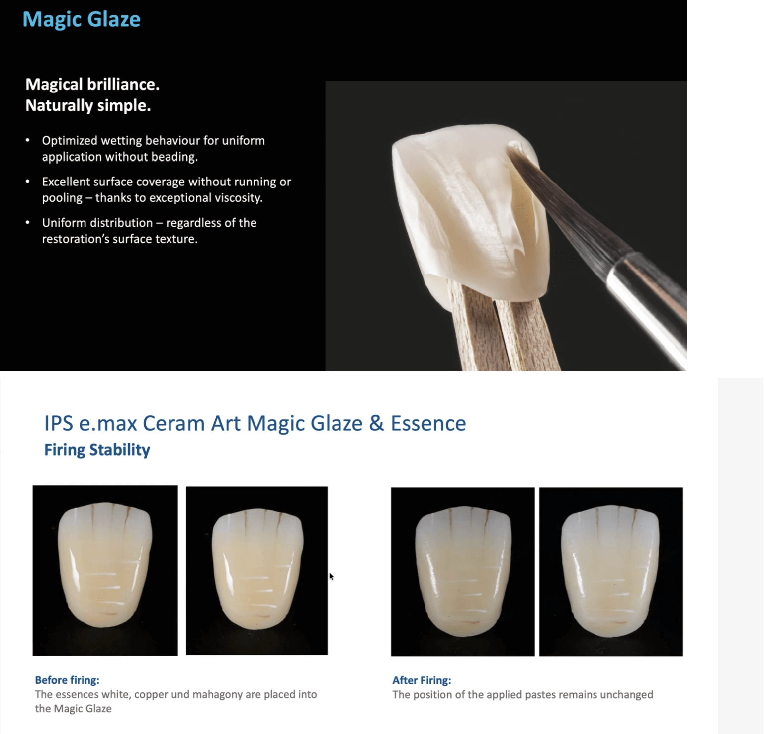 magic glaze Ivoclar