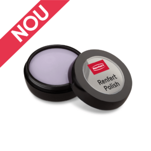 imagine reprezentativa cu pasta de lustruit modele de culoare mov