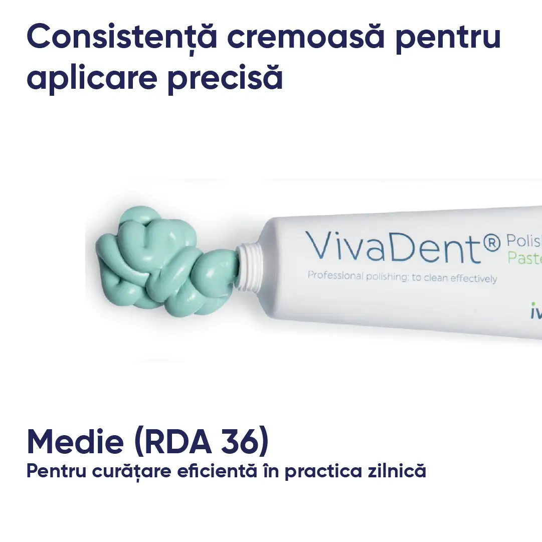 informatii despre vascozitatea pastei de profilaxie vivadent