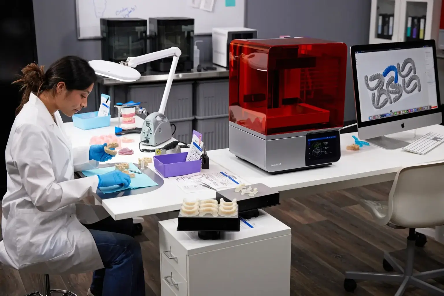 imprimanta formlabs form laborator | Imprimante 3D pentru stomatologie — Ghid complet 2025-2026. imprimante 3D dentare