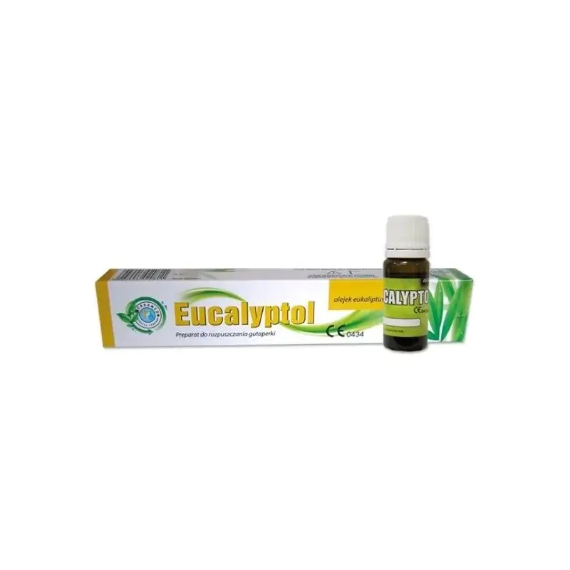 solvent pentru gutaperca eucalyptol si cutia de livrare